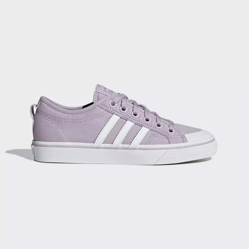 Adidas Nizza Tenis Morados Para Mujer (MX-88510)